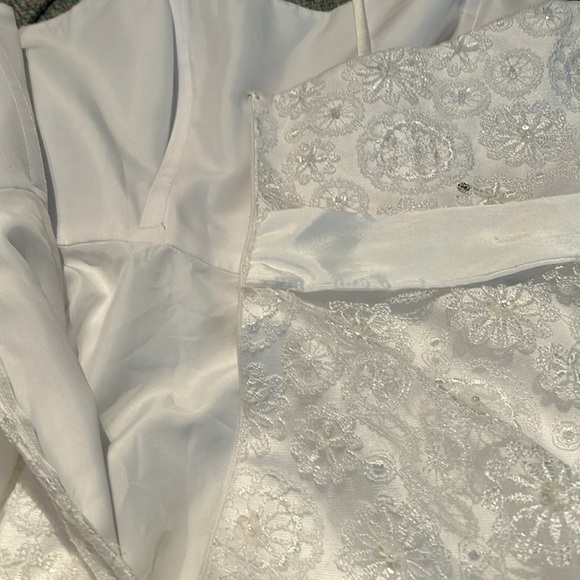 David’s Bridal Dress size 16 Tea Length white - Picture 15 of 15